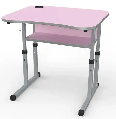 Стіл учнівський одномісний №4-6 без полиці /700х500 МФ Вересень